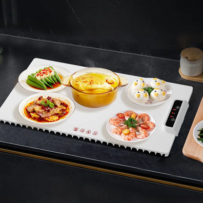 Kitchen-Hub HeatMate™ – Your Ultimate Portable & Foldable Warming Tray