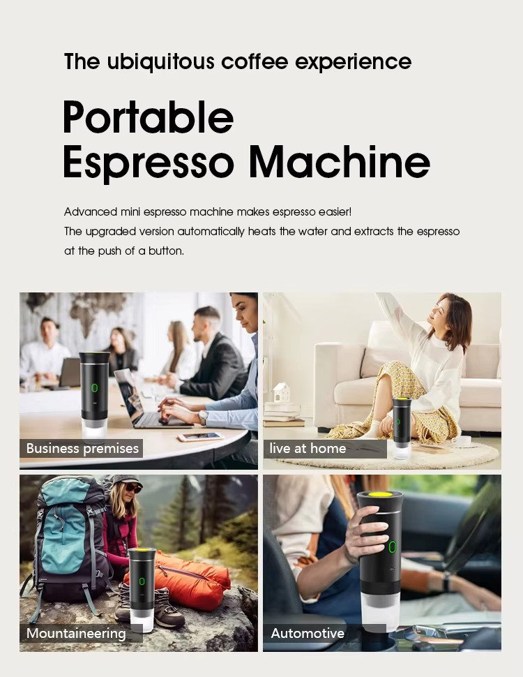 Kitchen-Hub CaféBuddy™ – Your ultimate portable Espresso Machine