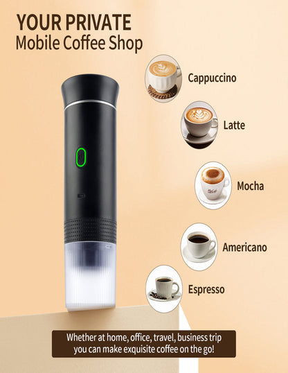 Kitchen-Hub CaféBuddy™ – Your ultimate portable Espresso Machine