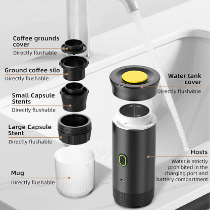 Kitchen-Hub CaféBuddy™ – Your ultimate portable Espresso Machine